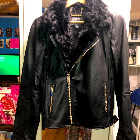 Black Badgley Mischka jacket size small - Picture 7 of 8